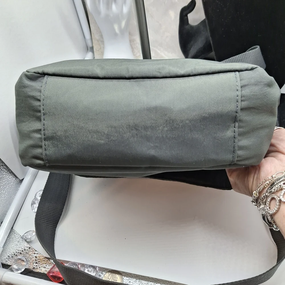 Baggalini Charcoal Messenger Bag